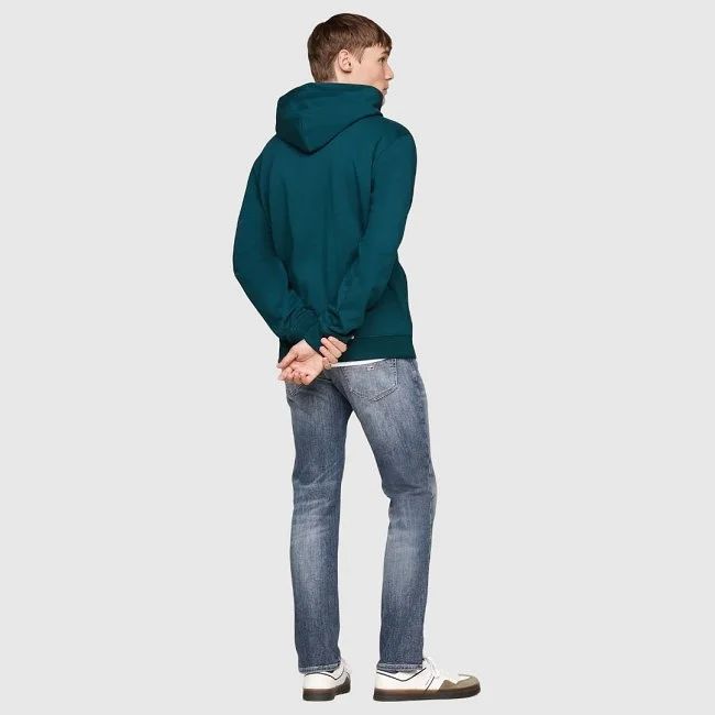 Sudadera Tommy Hilfiger Verde Hombre