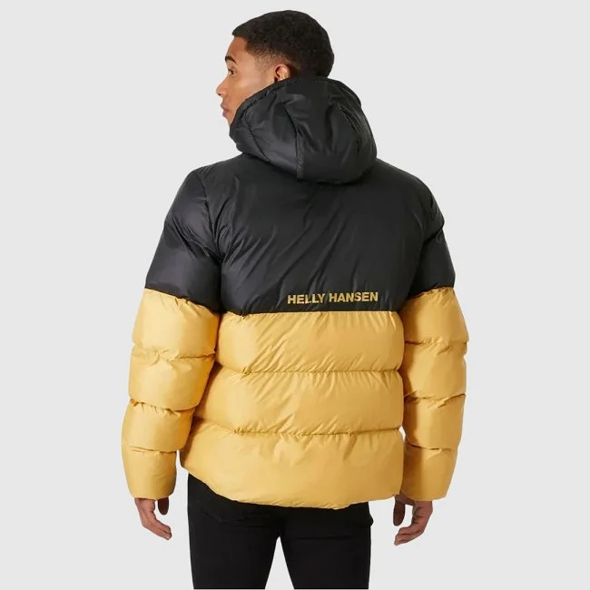 Chaqueta Helly Hansen Negra y Dorada...