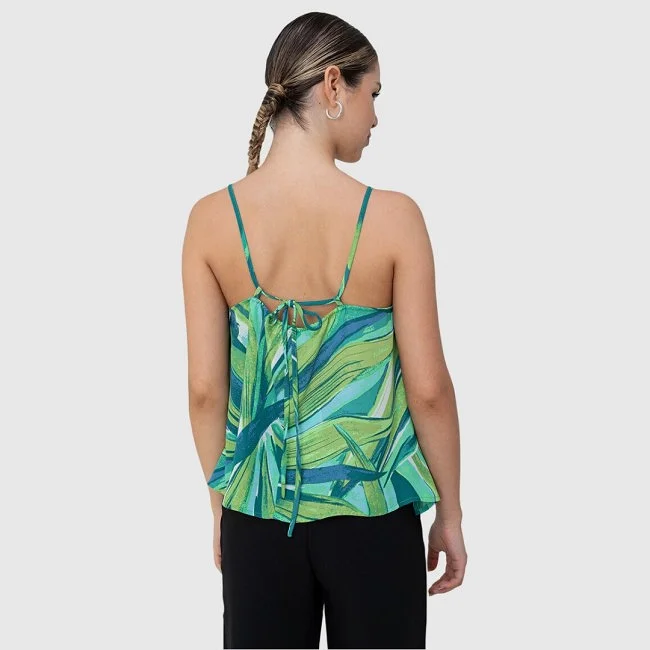 Camiseta ONLY Verde Mujer