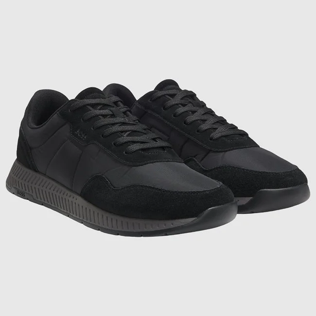 Zapatillas Boss Negras Hombre