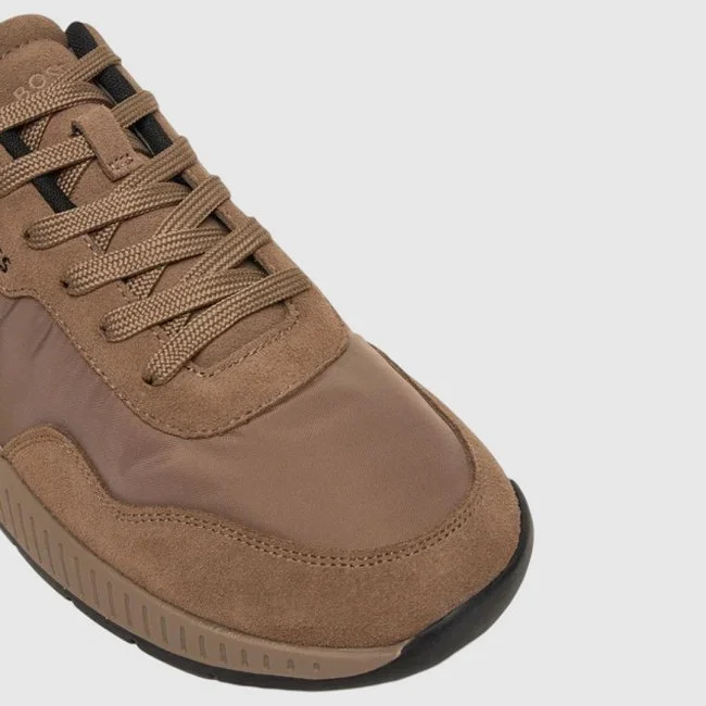 Zapatillas Boss Marrones Hombre