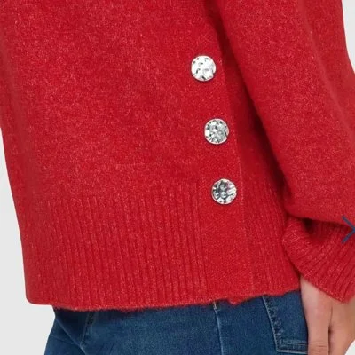 Jersey ONLY Rojo Mujer 2