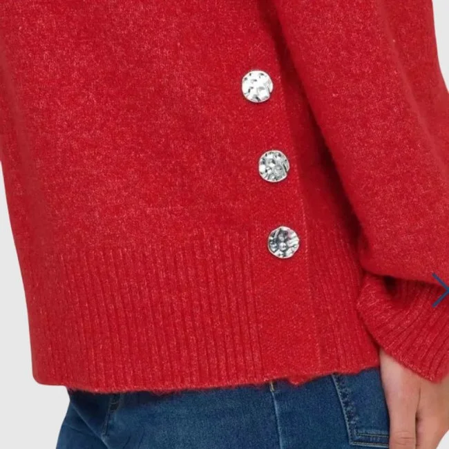 Jersey ONLY Rojo Mujer