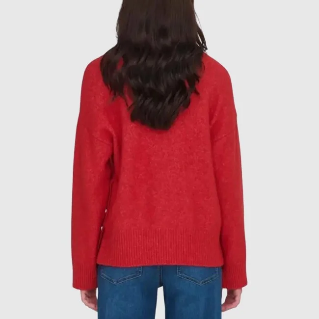 Jersey ONLY Rojo Mujer