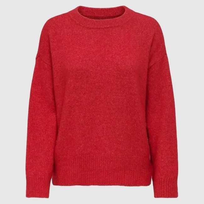 Jersey ONLY Rojo Mujer