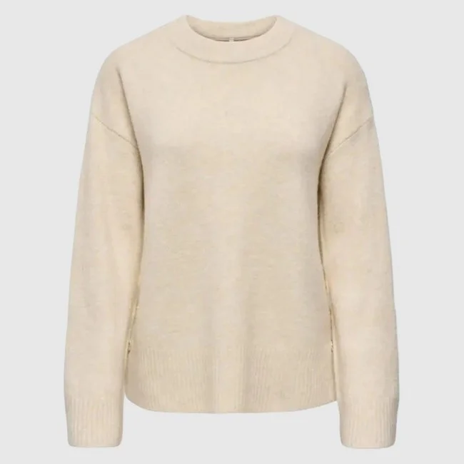 Jersey ONLY Beige Mujer