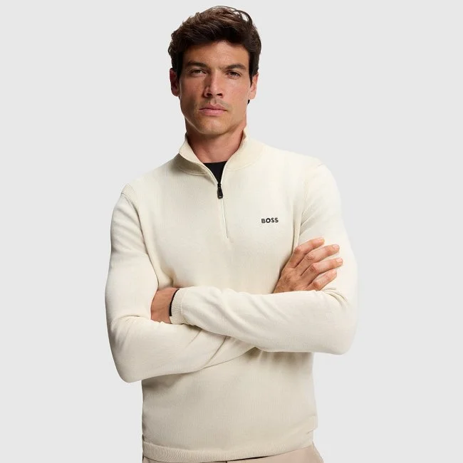 Jersey Boss Beige Hombre