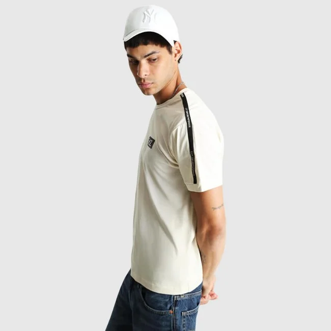 Camiseta Armani Beige Hombre