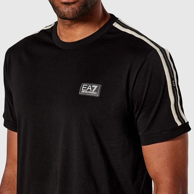 Camiseta Armani Negra Hombre