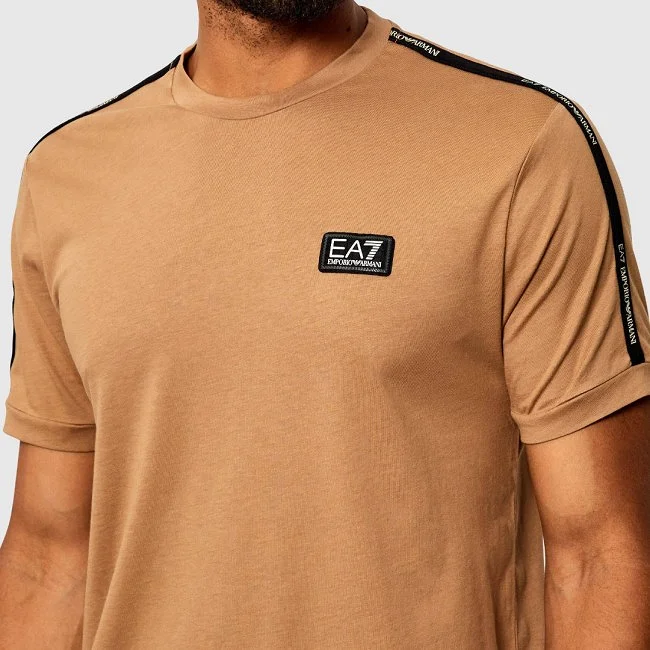 Camiseta Armani Marrón Hombre