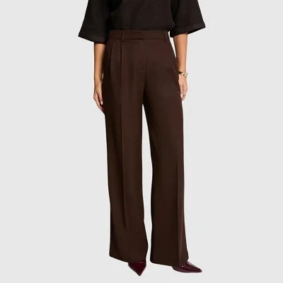 Pantalón Morgan Marrón Mujer