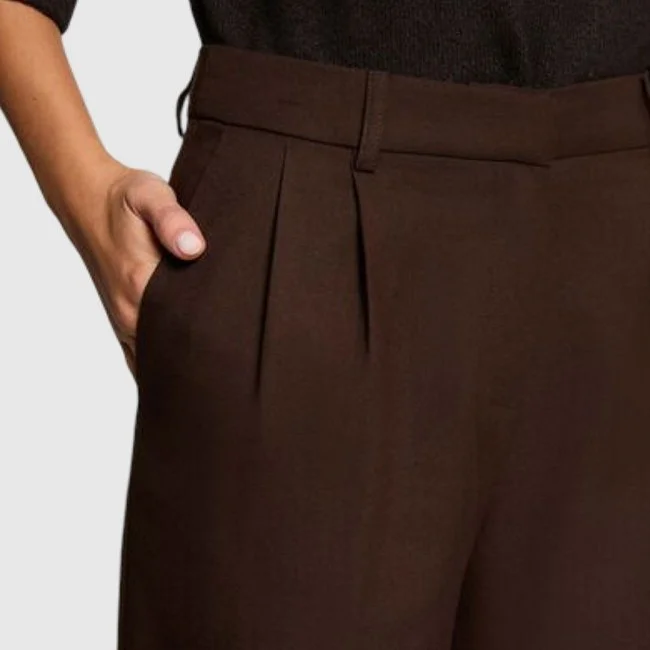 Pantalón Morgan Marrón Mujer