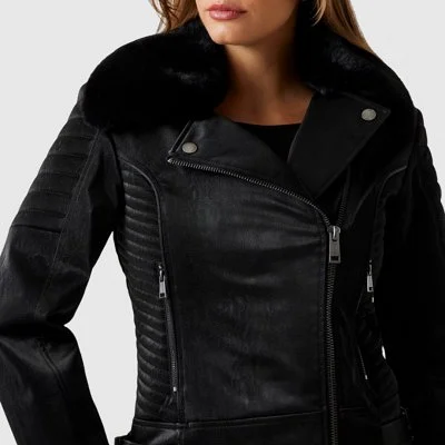 Chaqueta Guess Negra Mujer 2