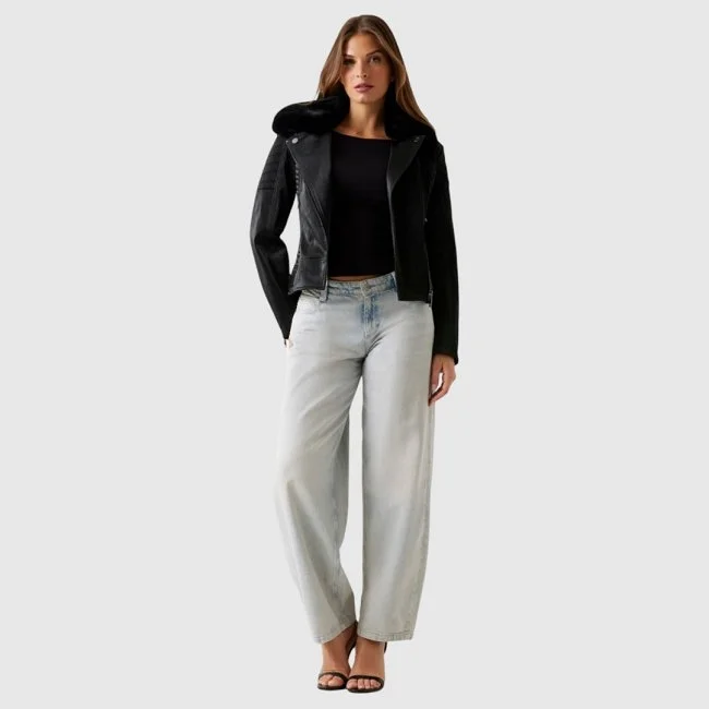 Chaqueta Guess Negra Mujer Chaqueta Guess Negra Mujer