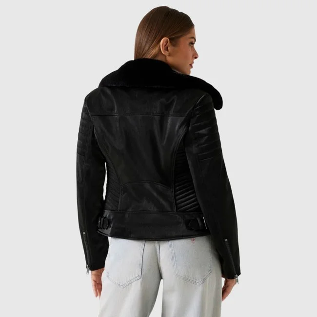 Chaqueta Guess Negra Mujer Chaqueta Guess Negra Mujer