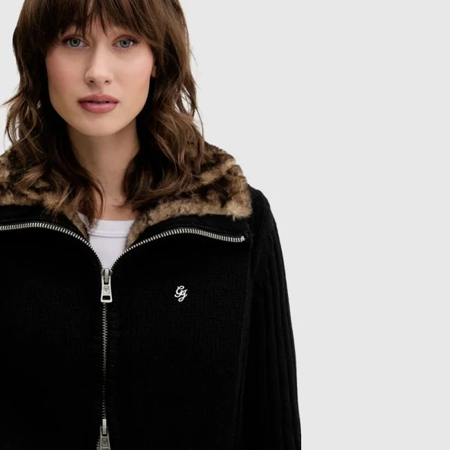 Chaqueta Guess Negra Mujer