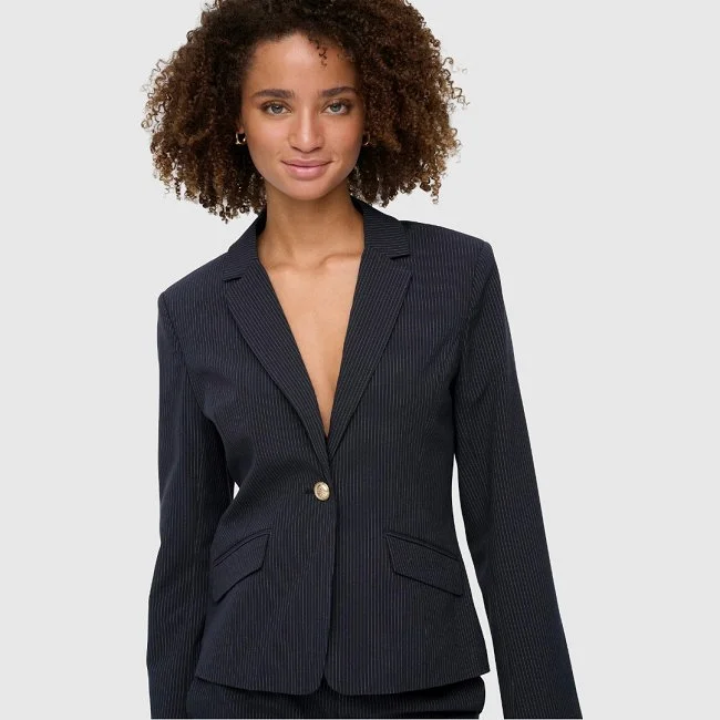 Chaqueta ONLY Azul Marino Mujer