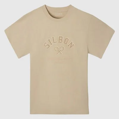 Camiseta Silbon Beige Hombre