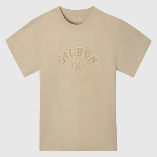 Camiseta Silbon Beige Hombre