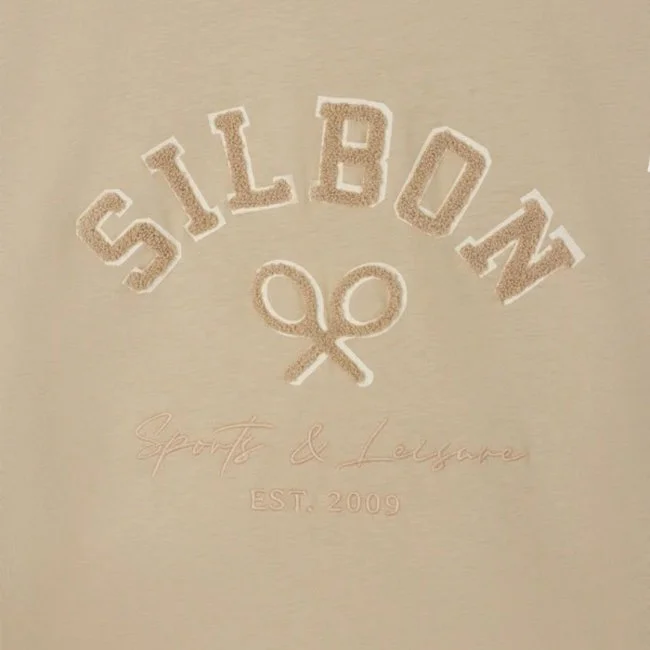 Camiseta Silbon Beige Hombre