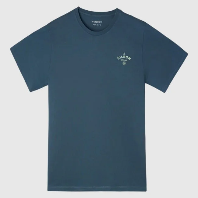 Camiseta Silbon Azul Hombre