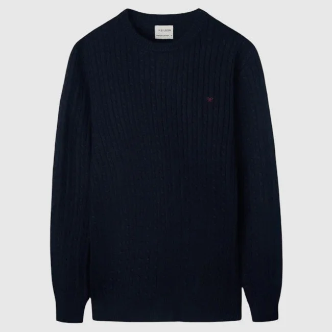 Jersey Silbon Azul Marino Hombre