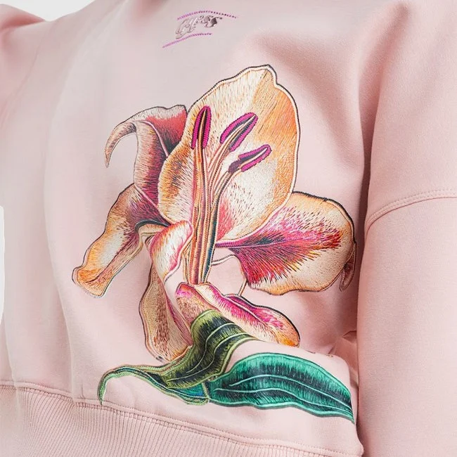 Sudadera Guess Rosa Mujer