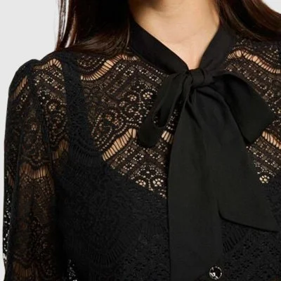 Camisa Morgan Negra Mujer 2