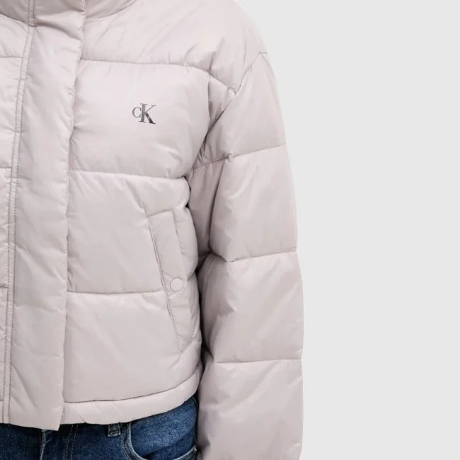 Chaqueta Calvin Klein Gris Mujer