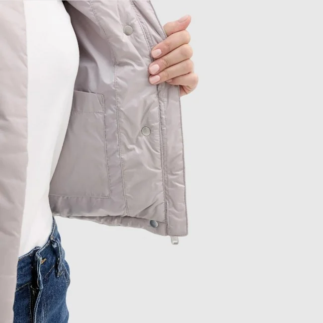 Chaqueta Calvin Klein Gris Mujer