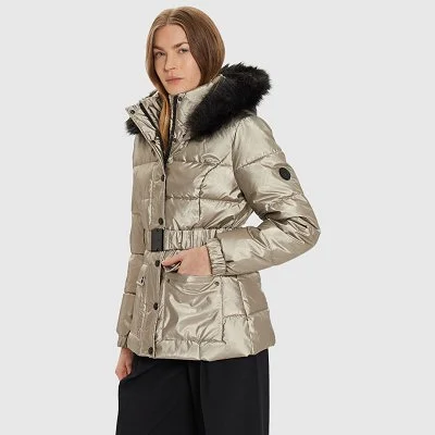 Chaqueta Morgan Dorada Mujer