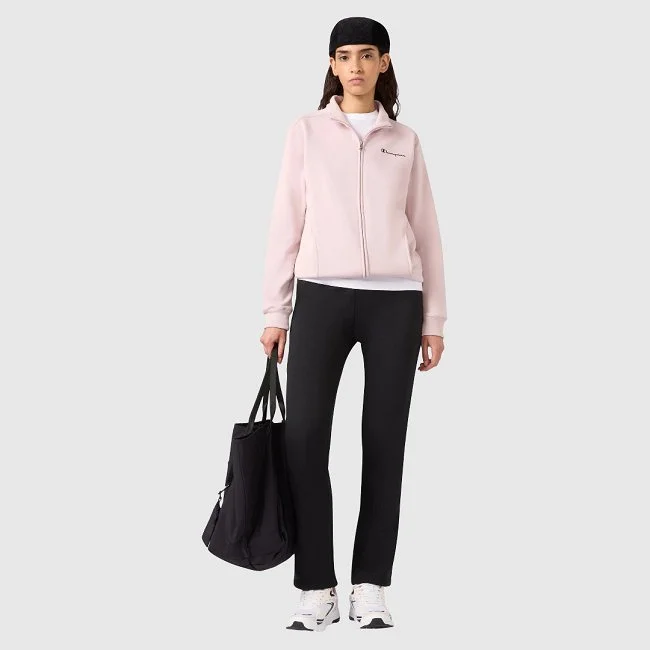 Chándal Champion Rosa y Negro Mujer
