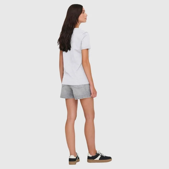 Camiseta ONLY Blanca Mujer