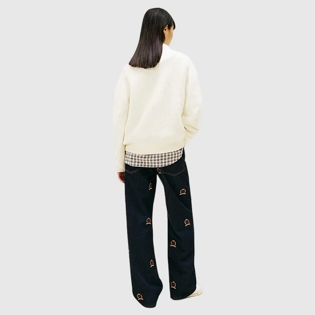 Jersey Tommy Hilfiger Beige Mujer