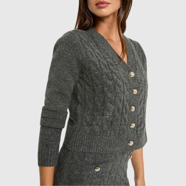 Vestido Morgan Gris Mujer