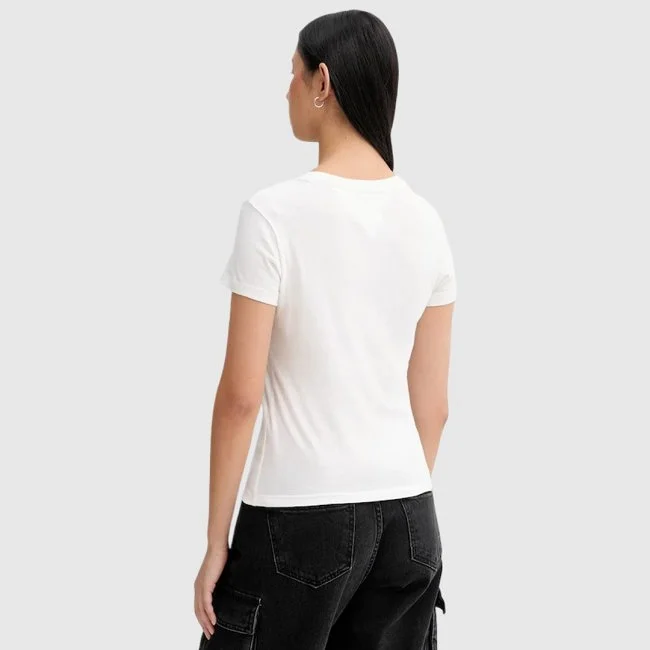 Camiseta Tommy Hilfiger Blanca Mujer