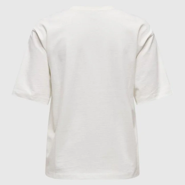 Sudadera ONLY Blanca Mujer