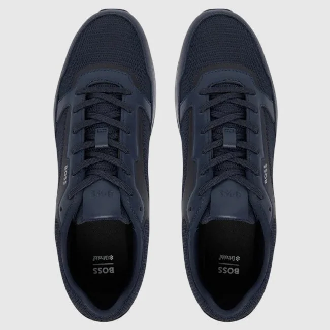 Zapatillas Boss Azul Marino y Negras...