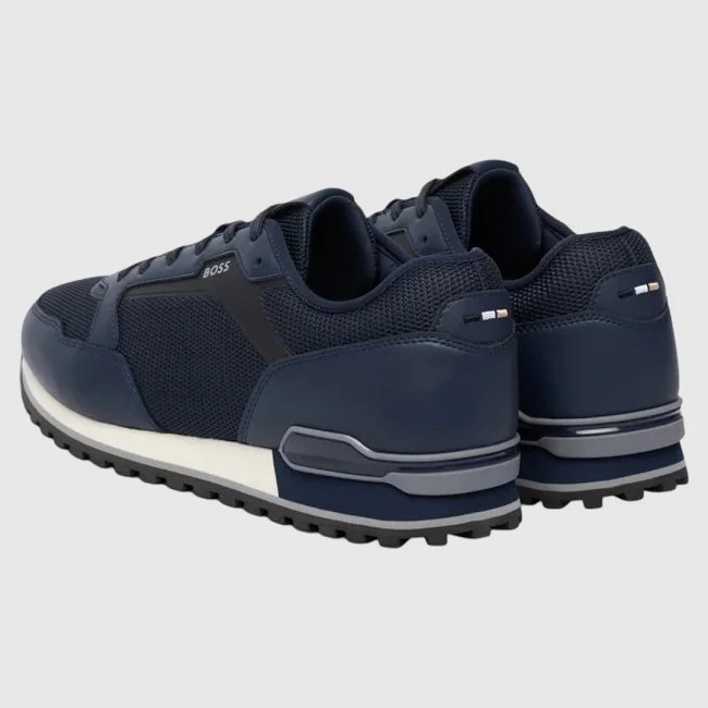 Zapatillas Boss Azul Marino y Negras...