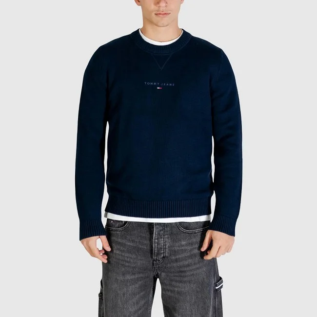 Jersey Tommy Hilfiger Azul Marino Hombre