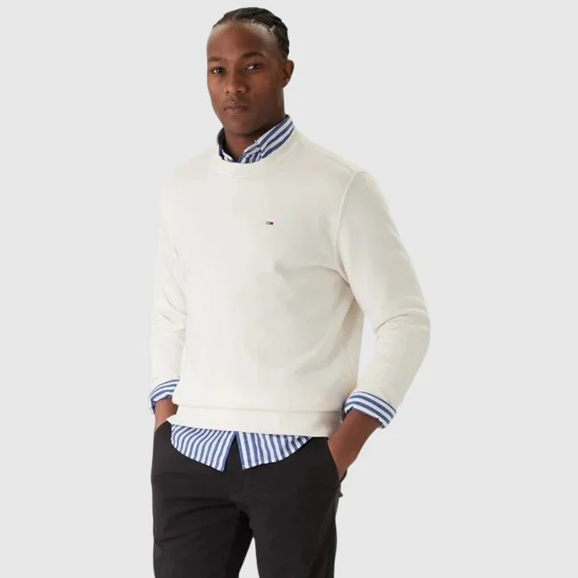 Sudadera Tommy Hilfiger Blanca Hombre