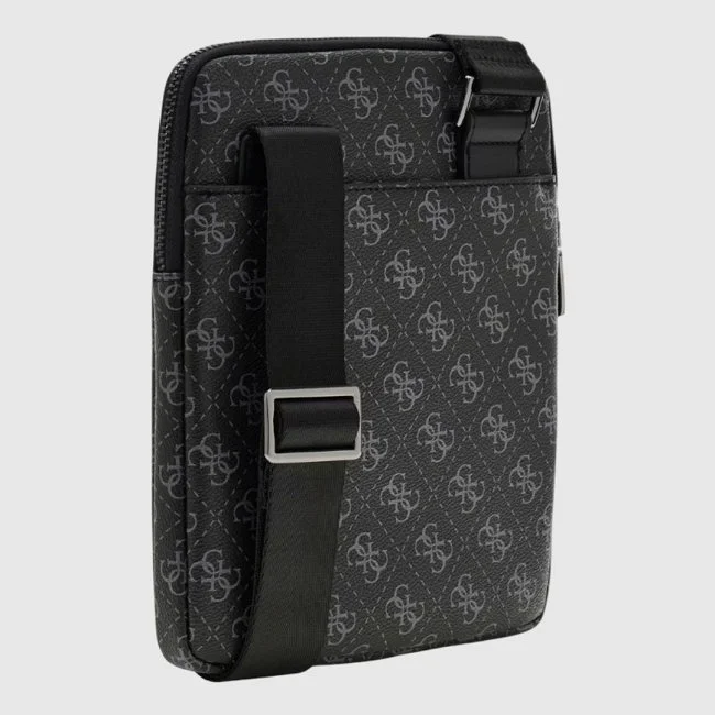 Bandolera Guess Negra Hombre