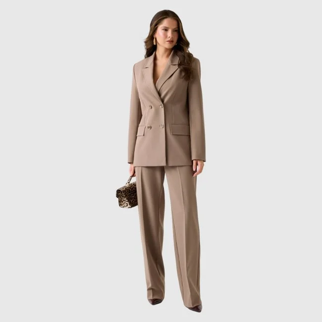 Pantalón Guess Beige Mujer