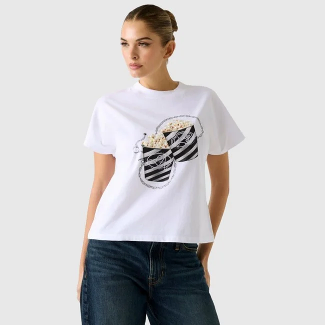 Camiseta Guess Blanca Mujer