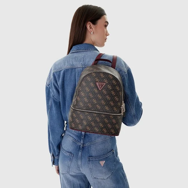 Mochila Guess Marrón Mujer