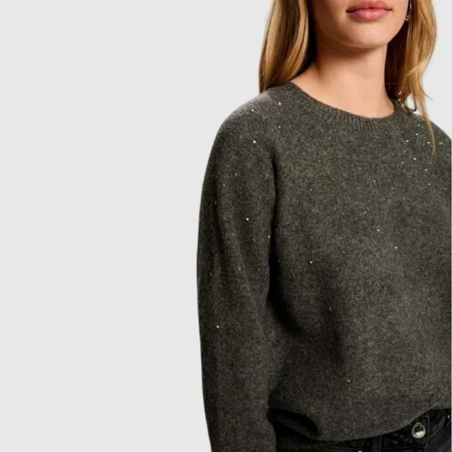 Jersey Morgan Gris Mujer