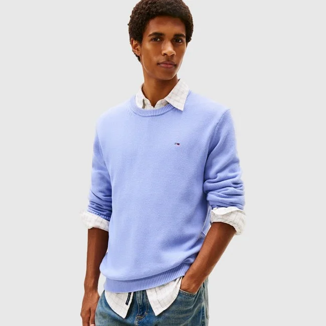 Jersey Tommy Hilfiger Azul Hombre