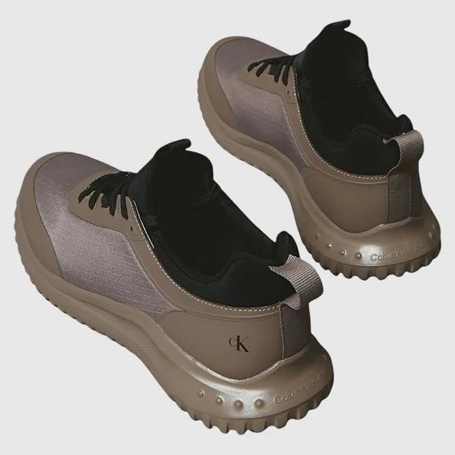 Zapatillas Calvin Klein Marrones Hombre