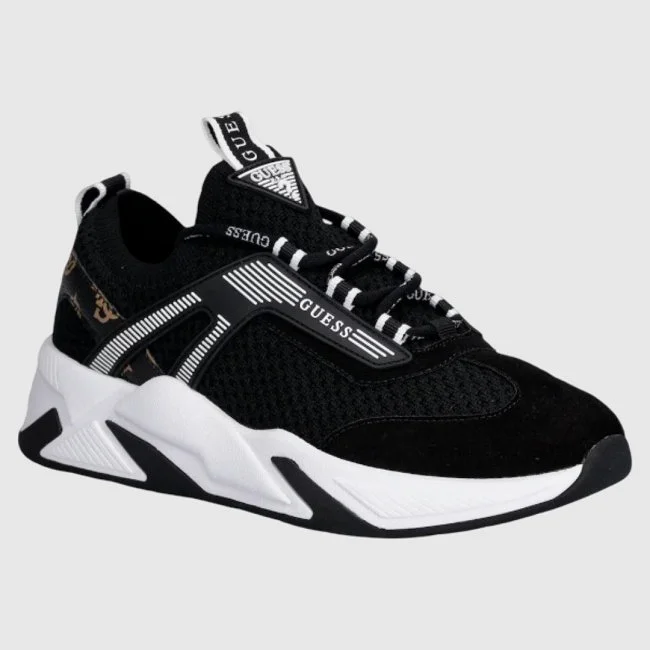 Zapatillas Guess Negras y Blancas Mujer