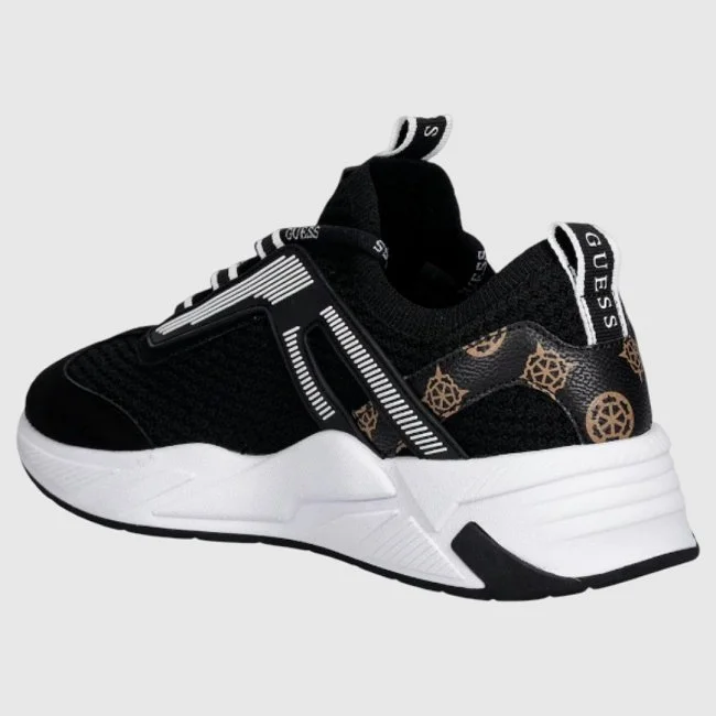 Zapatillas Guess Negras y Blancas Mujer